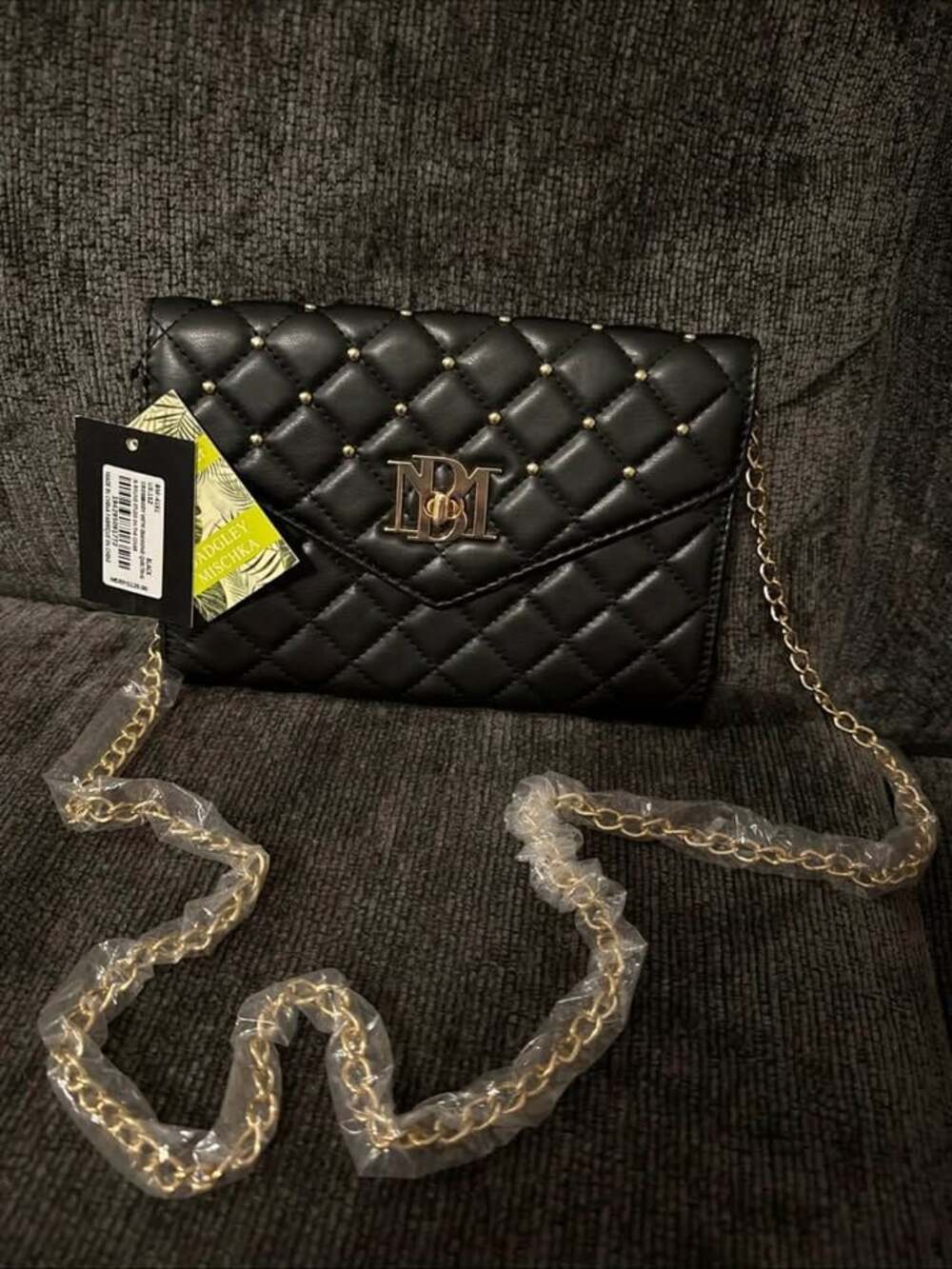 Black Badgley Mischka Purse